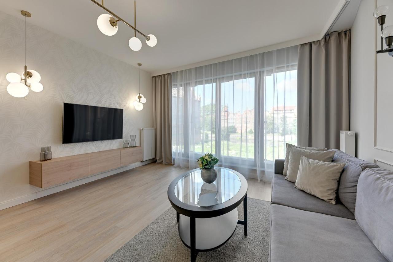 Grano Residence Riverview - Pool, Gym & Spa By Downtown Apartments Gdansk Luaran gambar