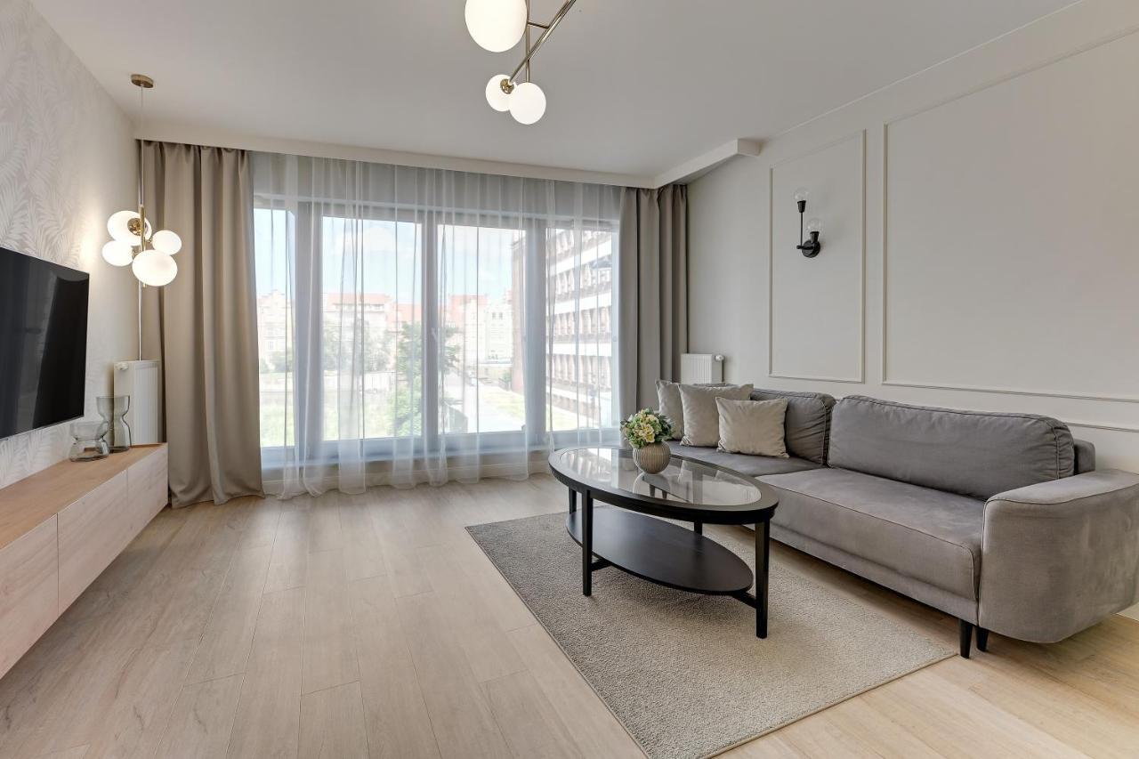 Grano Residence Riverview - Pool, Gym & Spa By Downtown Apartments Gdansk Luaran gambar