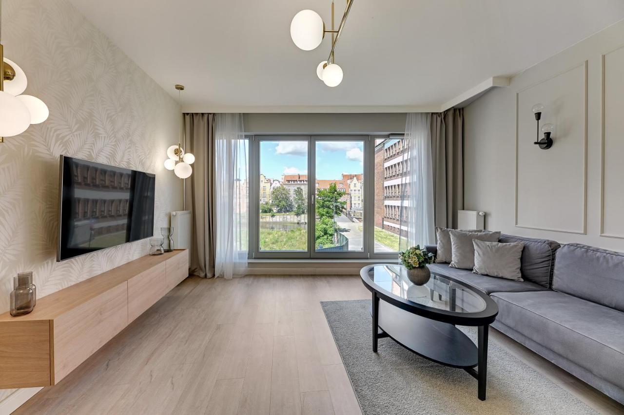 Grano Residence Riverview - Pool, Gym & Spa By Downtown Apartments Gdansk Luaran gambar