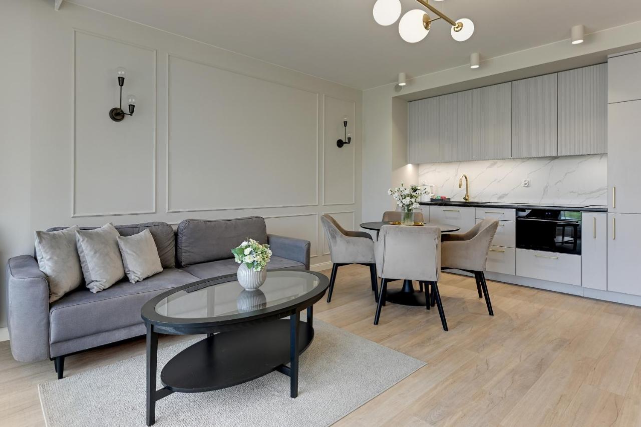 Grano Residence Riverview - Pool, Gym & Spa By Downtown Apartments Gdansk Luaran gambar