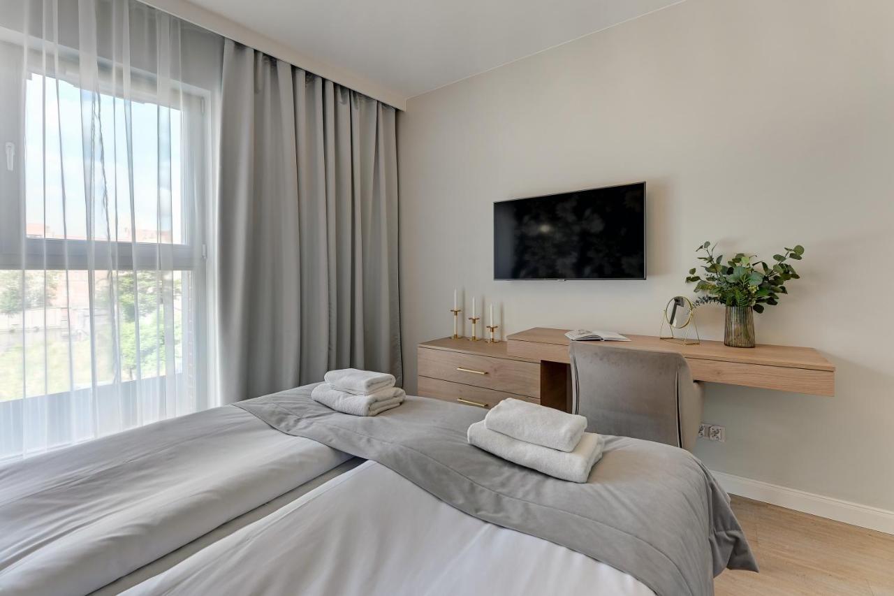 Grano Residence Riverview - Pool, Gym & Spa By Downtown Apartments Gdansk Luaran gambar